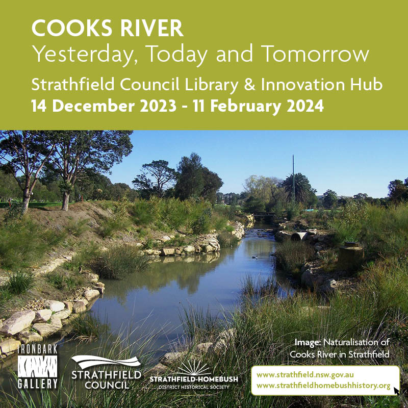 Opening of Cooks River Exhibition 14 December 2023